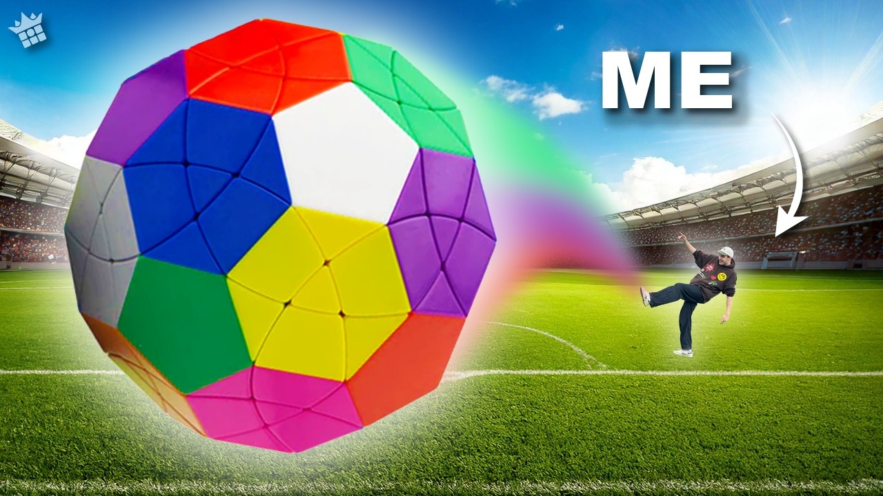 Я пнул футбольный мяч Рубика? Головоломка Yuxin Soccer Megaminx