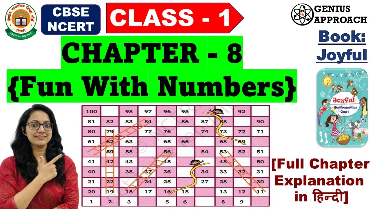 Class-1| NCERT | JOYFUL MATHEMATICS |CHAPTER -8|FUN WITH NUMBERS #kvs  #ncert #mathsclass #ncertbook