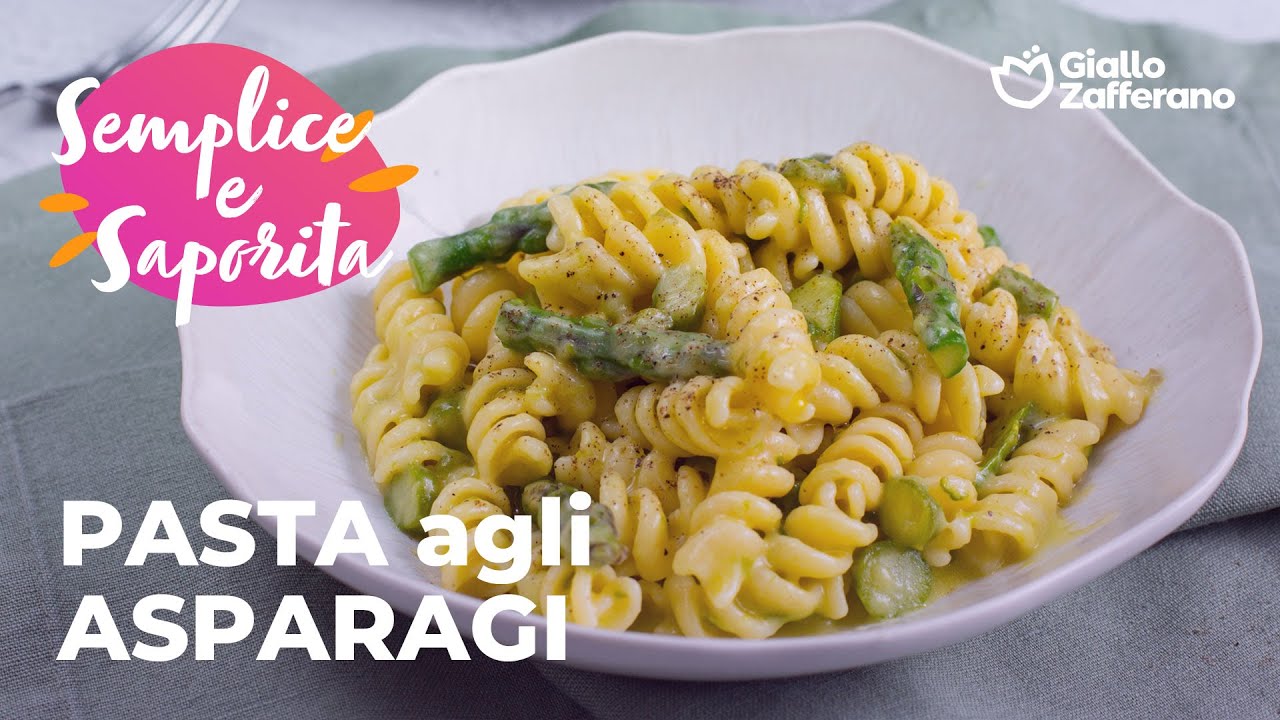 PASTA agli ASPARAGI VELOCE e BUONISSIMA - SOLO 2 INGREDIENTI😍🌿💚
