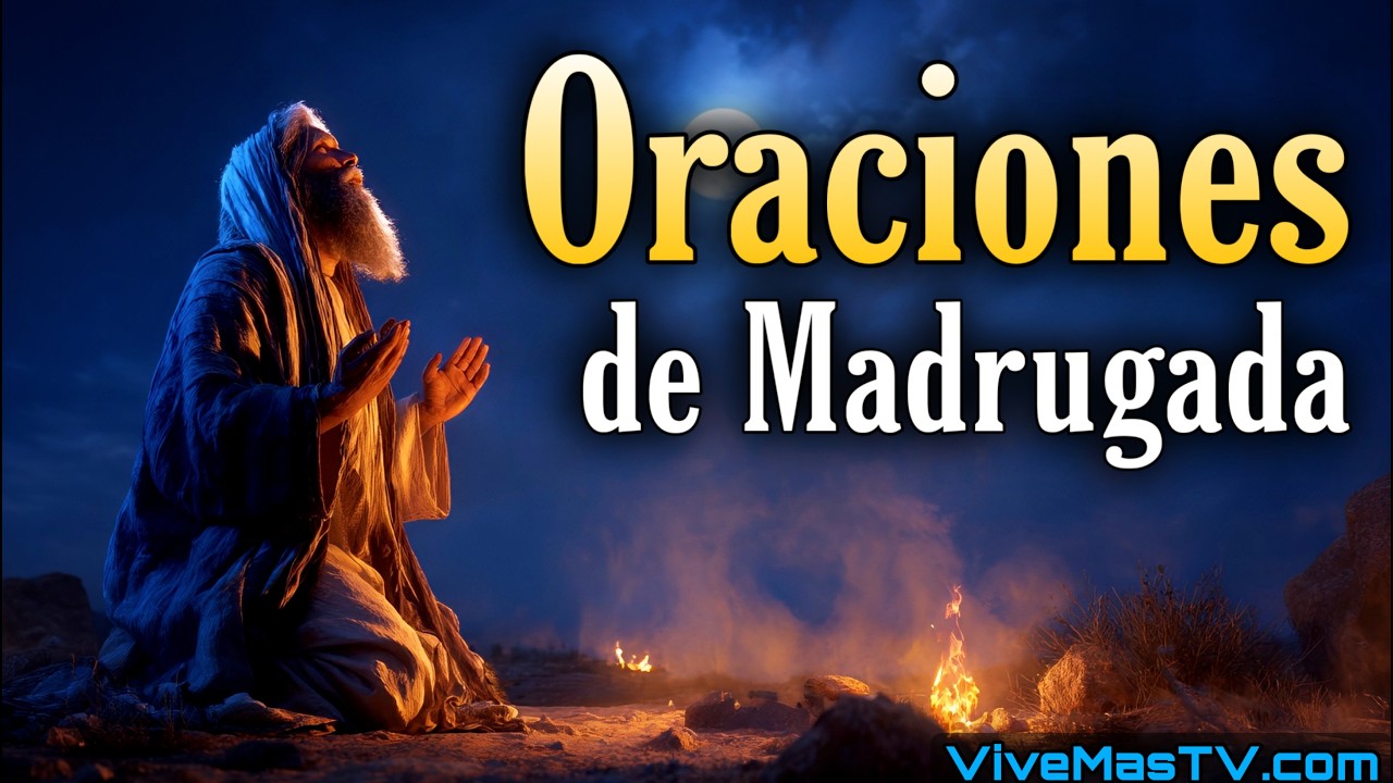Oraciones de madrugada 🔥 Sanidad y liberación en nombre de Jesucristo