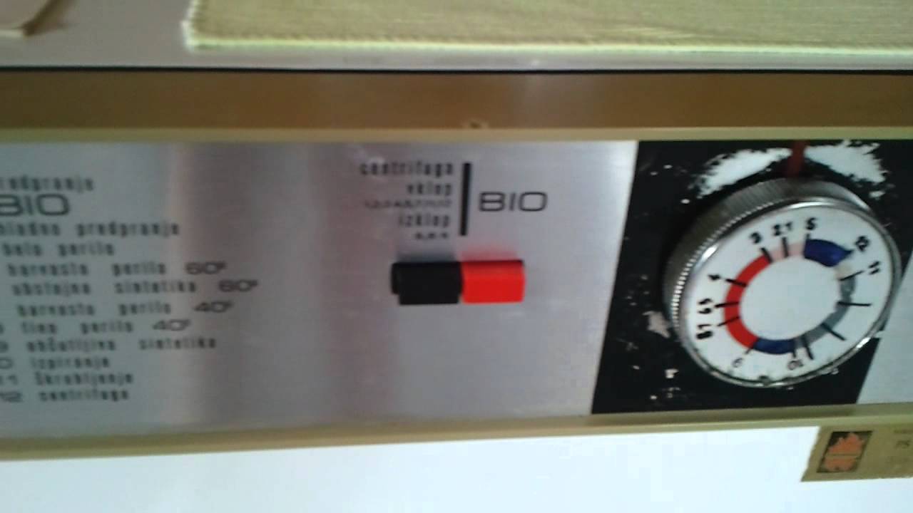 Gorenje superavtomat 1970