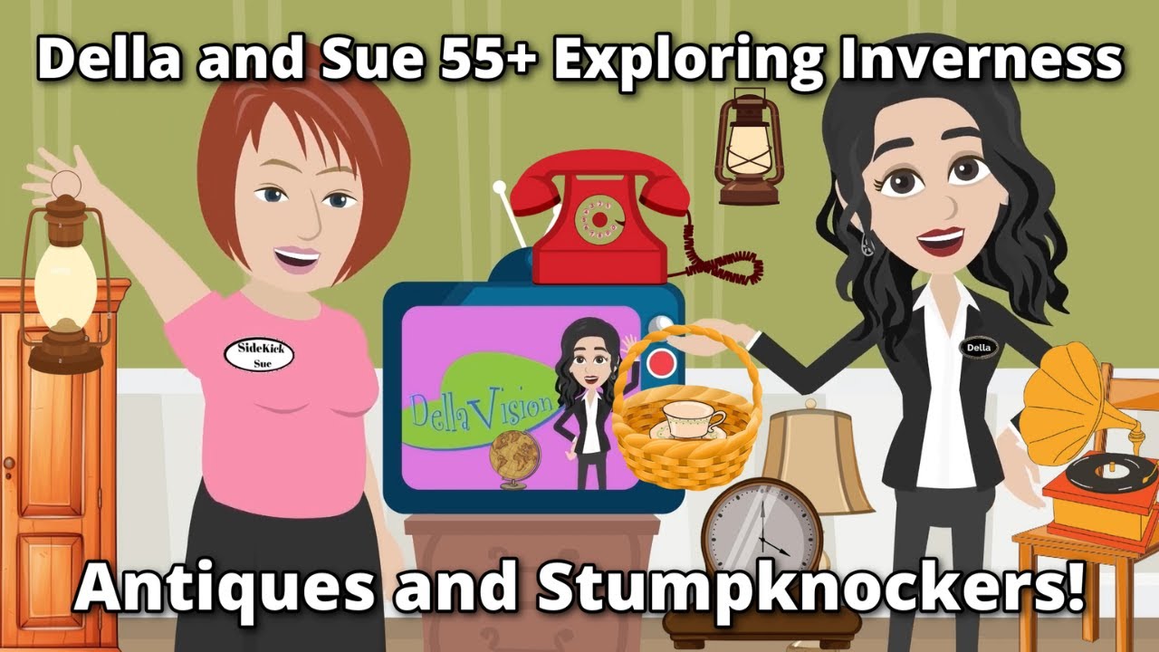 Exploring Inverness Florida! 55+ with Della and Sue! Antiquing is so much! And eating Stumpknockers!