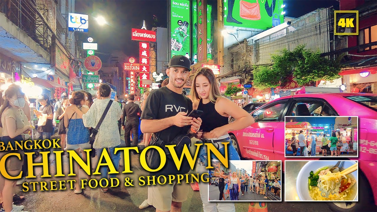 CHINATOWN (BANGKOK , Yaowarat ) / Enjoy! Street food & Shopping😀(June 2023)