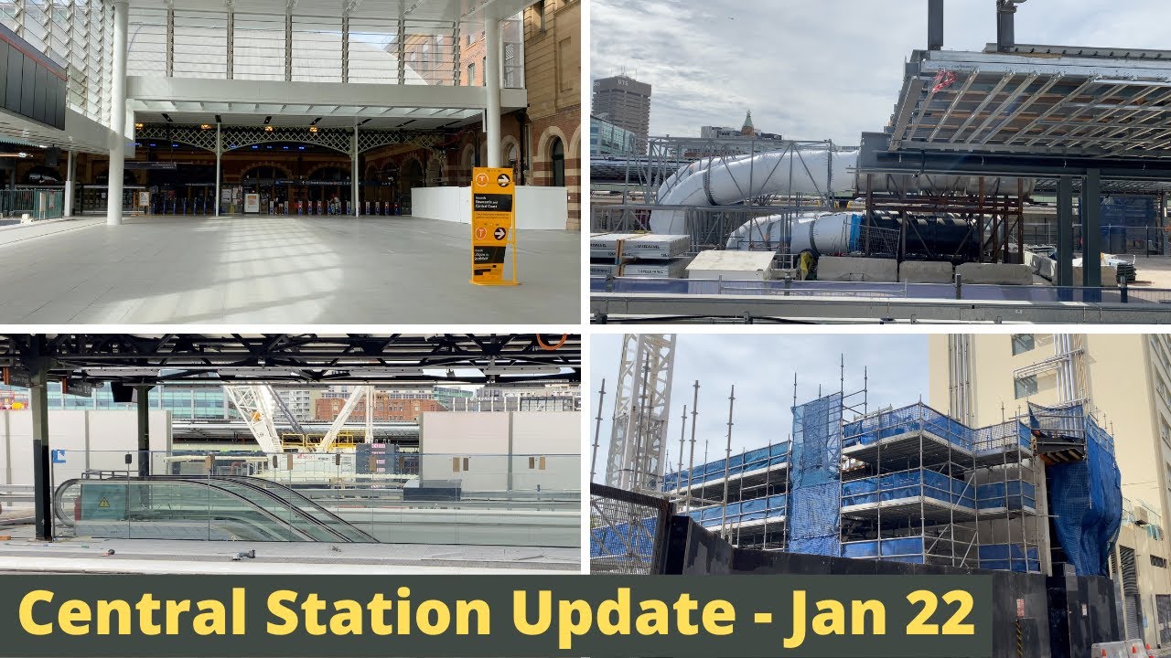 Central Station Sydney Metro Update   January 2022