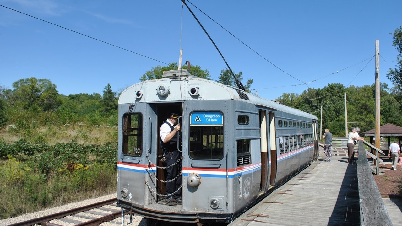 CTA 1-50 series ex-Skokie Swift【鉄道走行音】