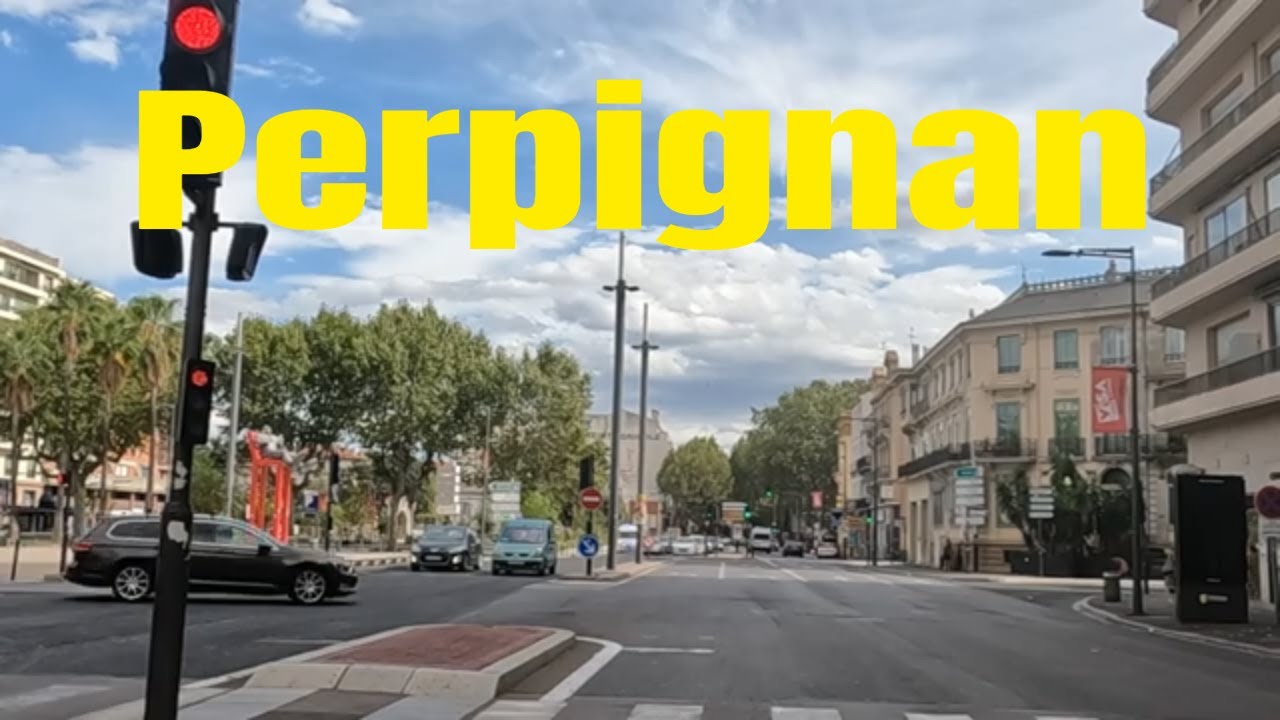Perpignan France - Driving- French region