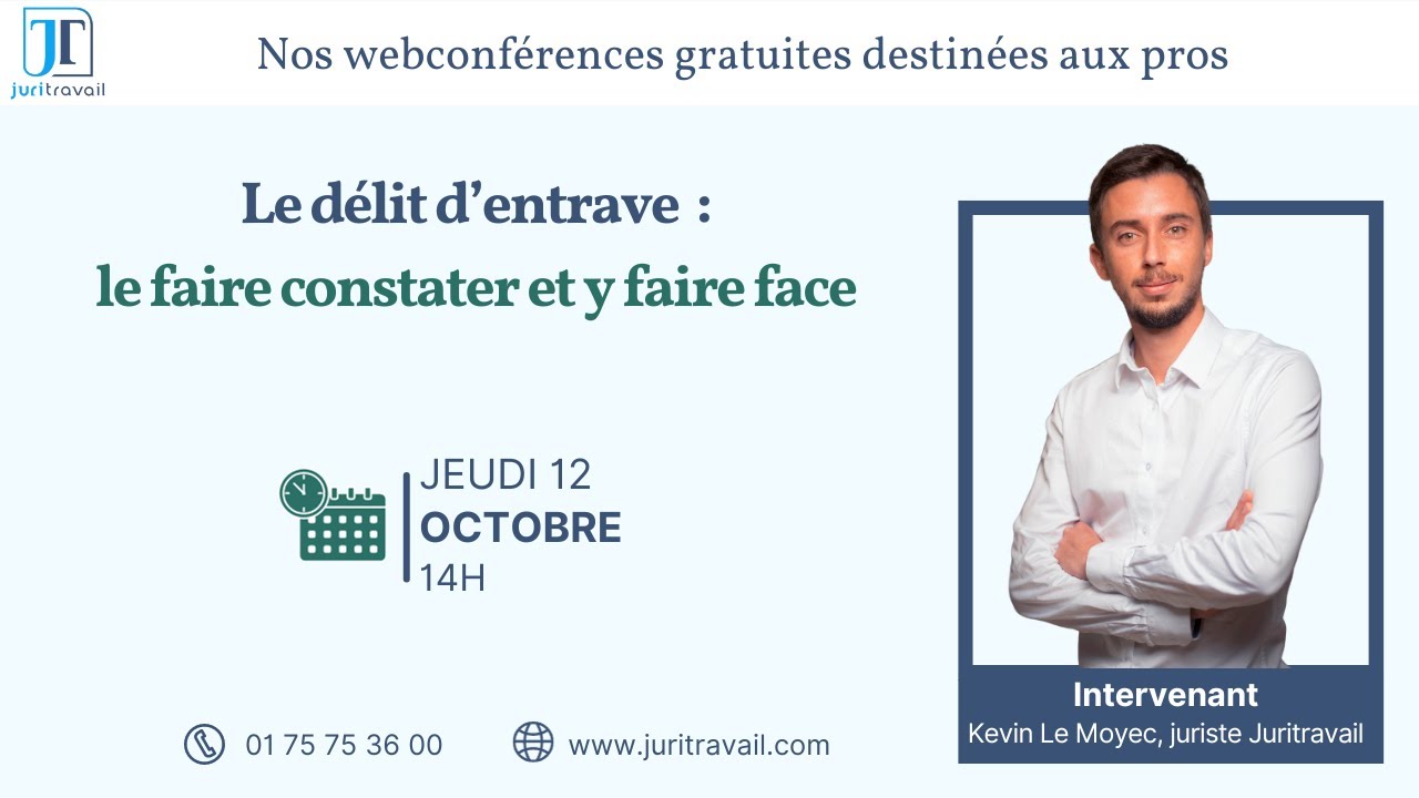 CSE et délit d'entrave comment le reconnaitre et le signaler ? 12octobre 2023