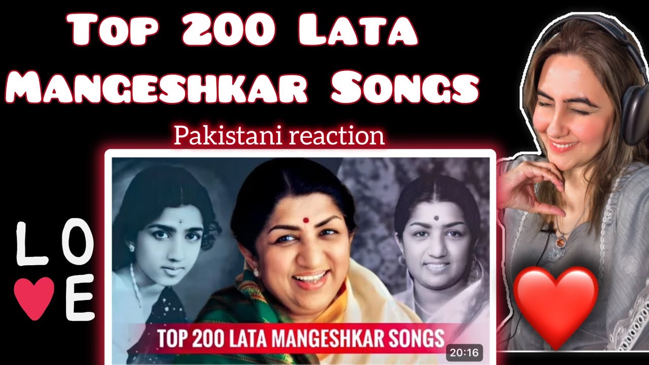 Top 200 Lata Mangeshkar Songs | Random Ranking  reaction