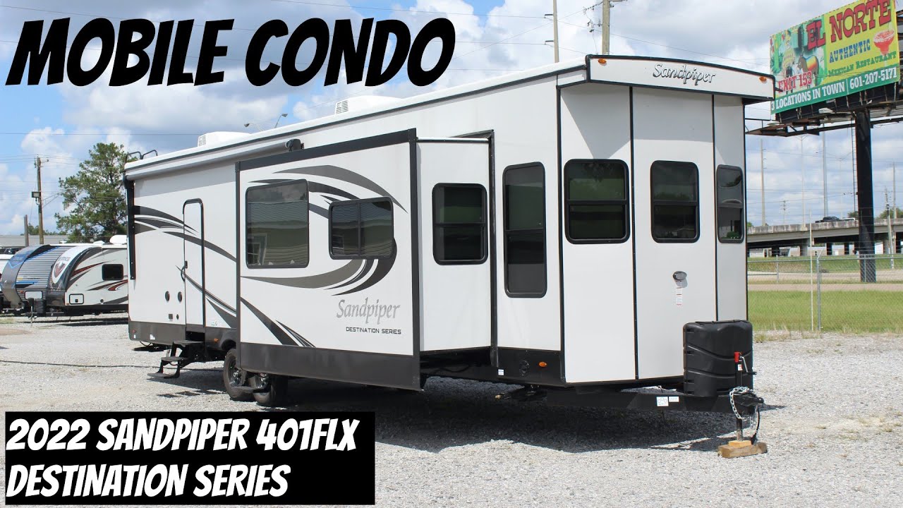 Perfect Destination Park Model RV - 2022 Forest River Sandpiper 401FLX