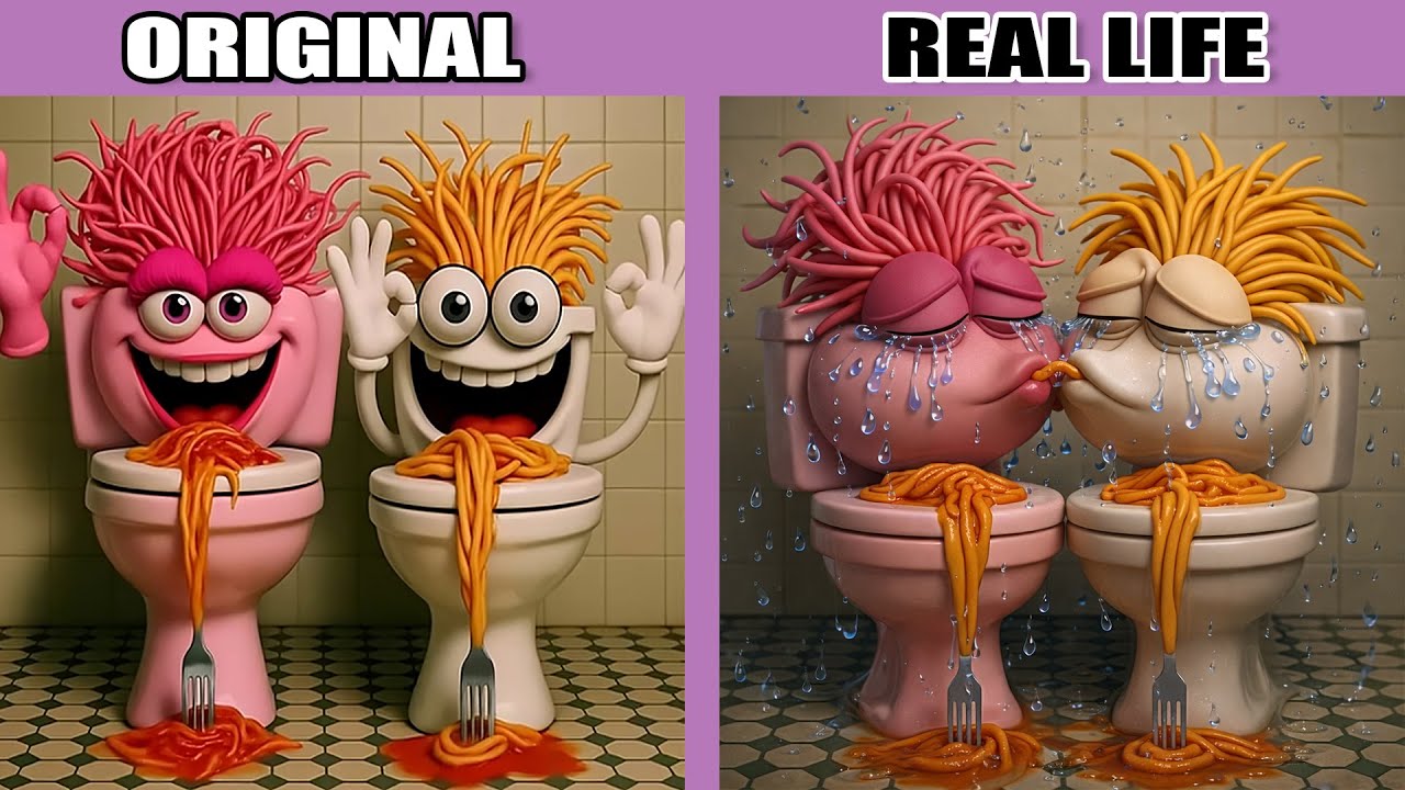 Brainrot Memes when it all ended | Brainrot Original vs Real life | Brainrot Animation #Sonic