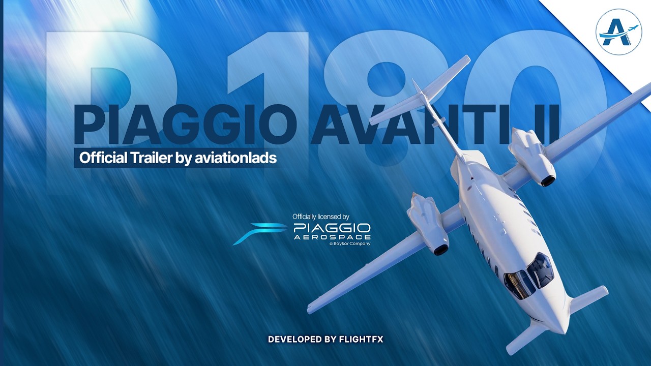 Piaggio P.180 Avanti II by FlightFX for MSFS 2024 | Official Trailer