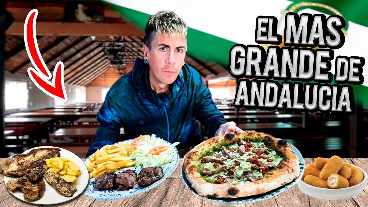 COMIENDO en el ASADOR MÁS GRANDE de ANDALUCÍA: 3 HORAS de COLA para +1.000 PERSONAS *volveré??