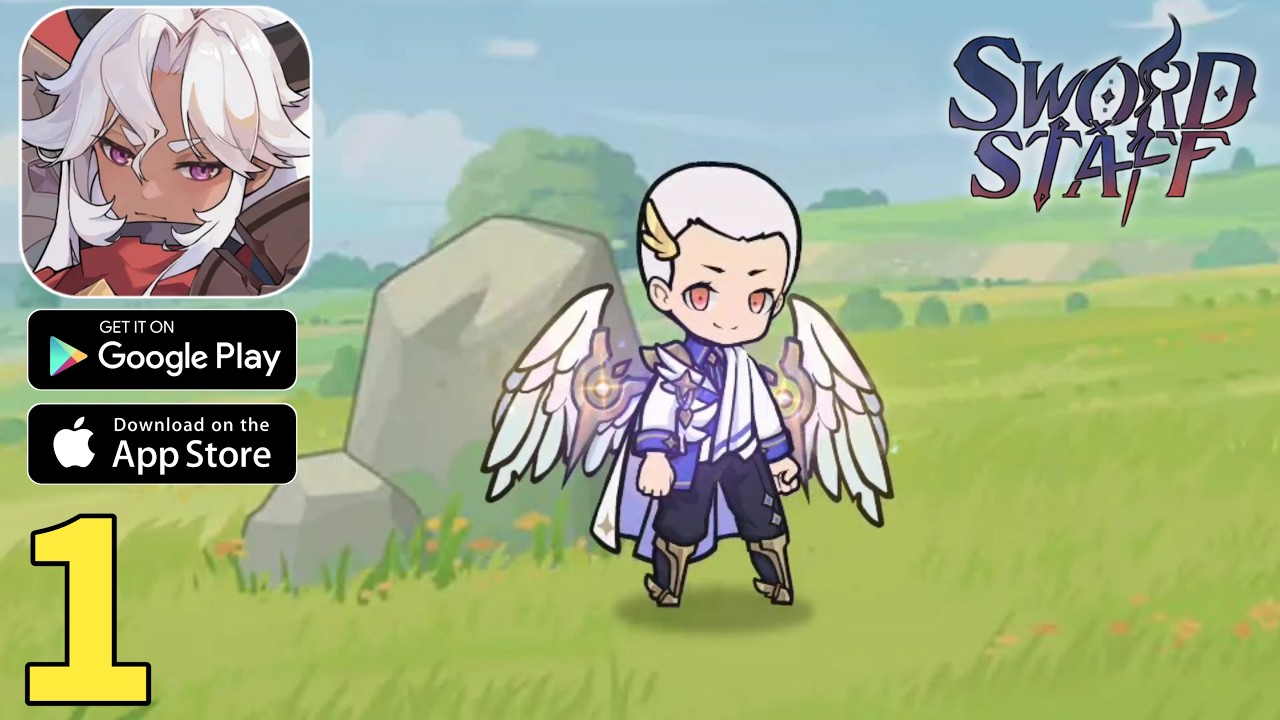 Sword x Staff: Прохождение игры, часть 1 (iOS, Android)