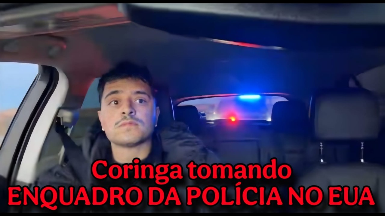 LOUD CORINGA TOMANDO ENQUADRO DA POLICIA