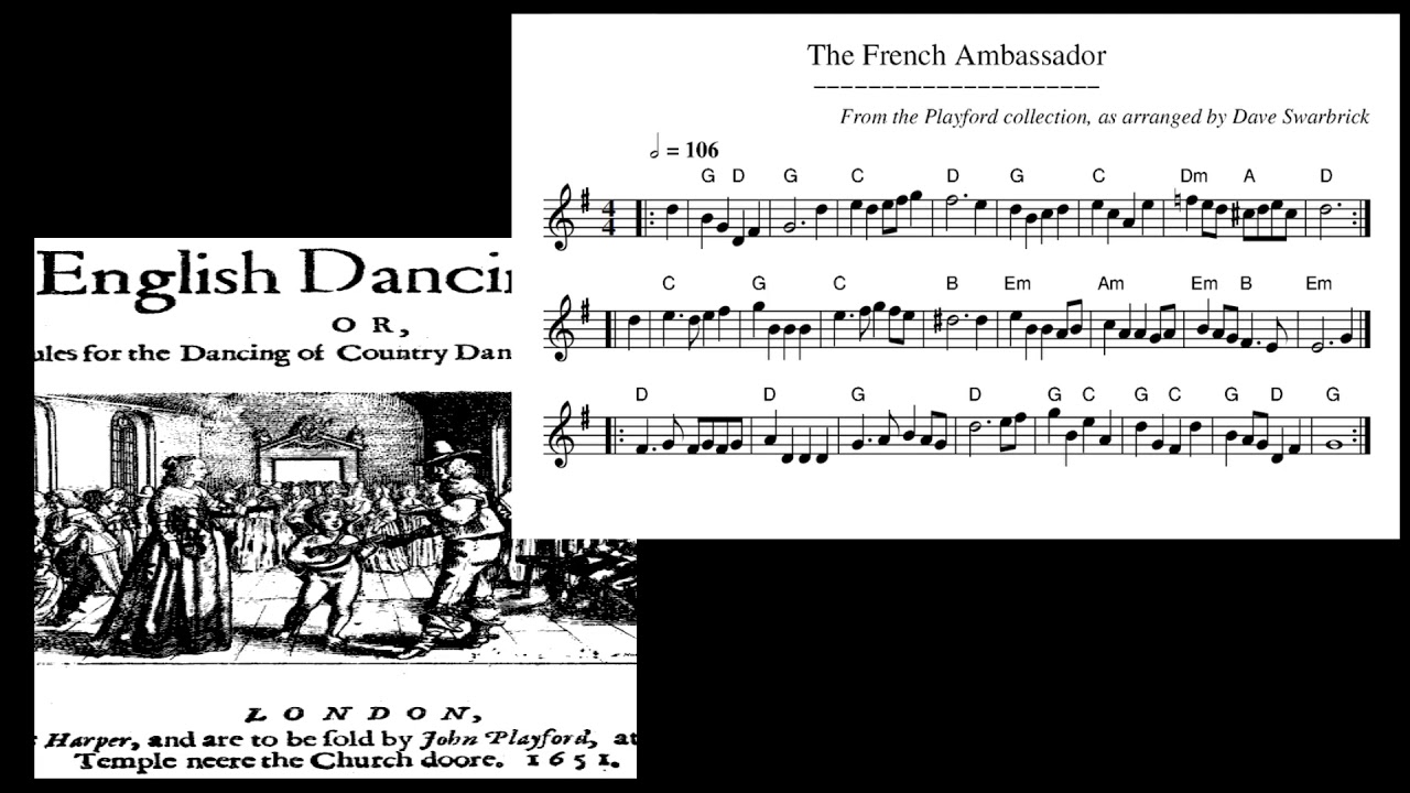 The French Ambassador - from Playford's English Dancing Master