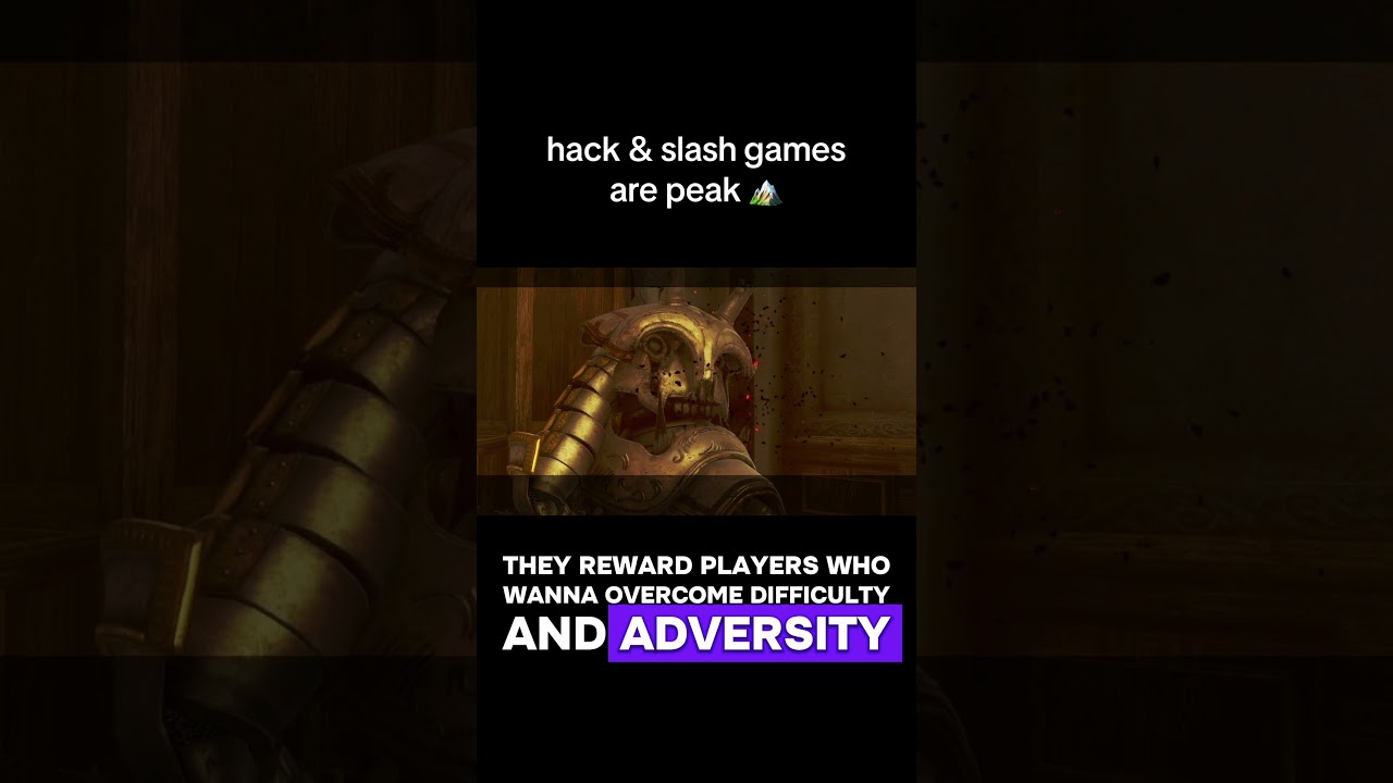 hack & slash games are 🏔️ #hackandslash #videogames #retrogaming #gamingshorts #gaming