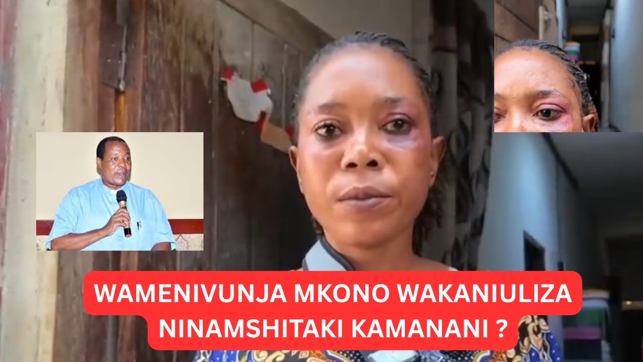 DADA WA UVCCM ALIE MSHITAKI PADRI KITIMA ADAI KUVAMIWA NA WATU WASIO JULIKANA NA KUPIGWA SANA