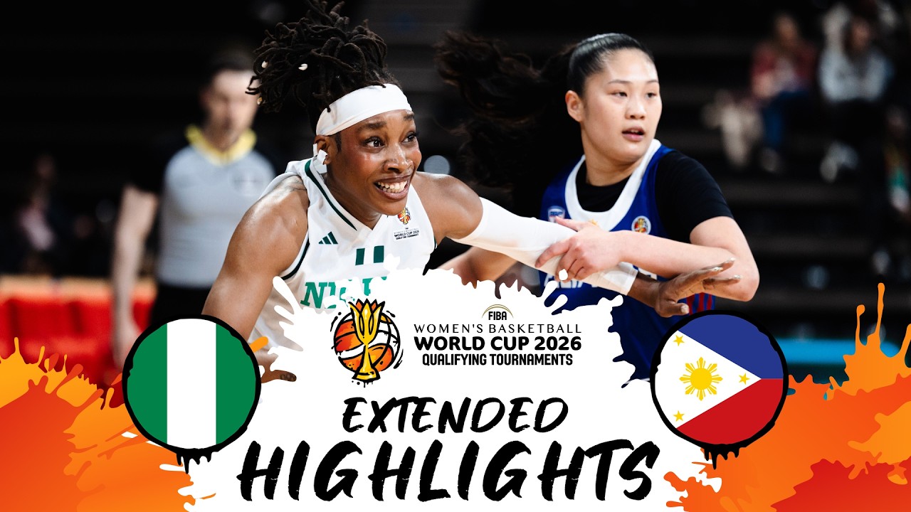 Nigeria 🇳🇬 v Philippines 🇵🇭 | Extended Highlights | #FIBAWWC 2026 Qualifying Tournament