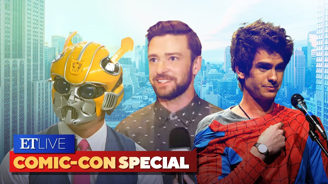 Celebs in Cosplay at Comic-Con: John Cena, Justin Timberlake and More!