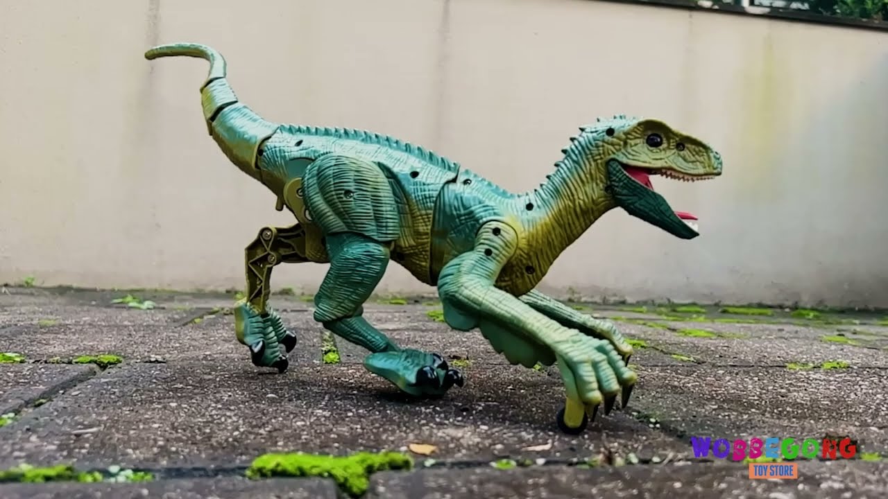 Remote Control Velociraptor Dinosaur 🦖 by Wobbegong Toys
