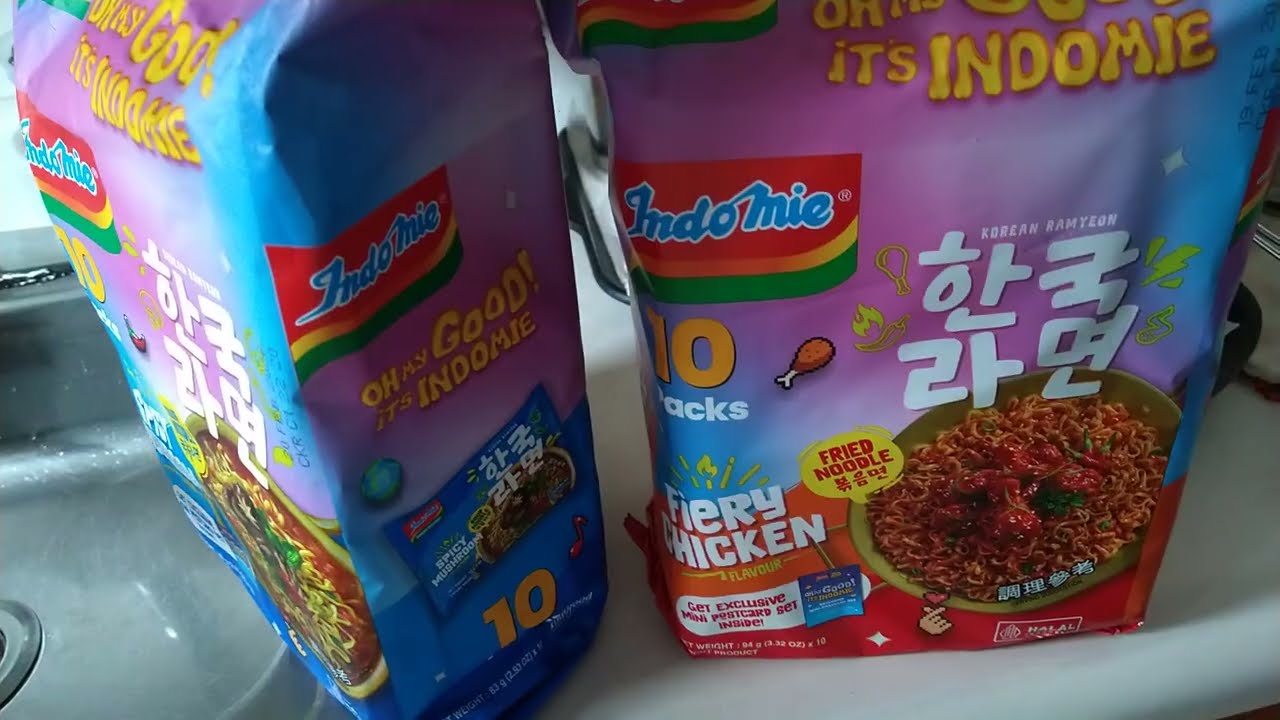 Review INDOMIE🍜 Korean RAMYEON - By VANIA LARISSA