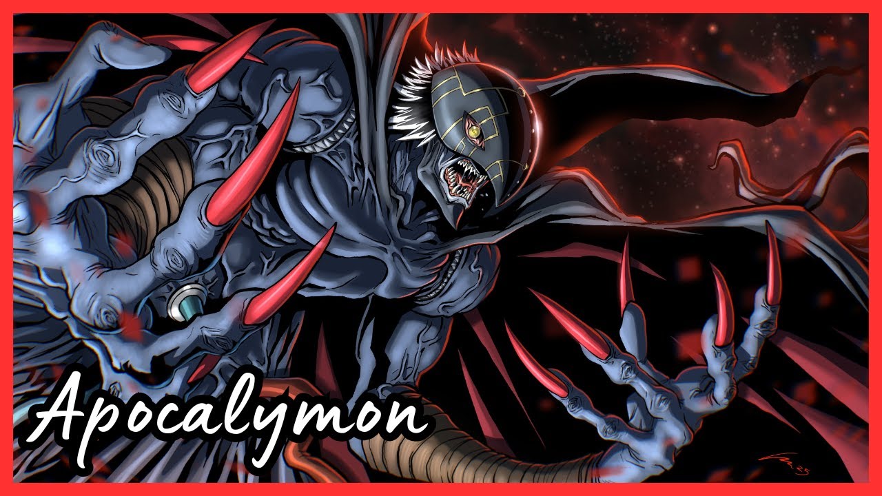APOCALYMON El ÚLTIMO DIGIMON de la OSCURIDAD (Lore, Anime, Videojuegos, Manga, Evoluciones y más ➕️)