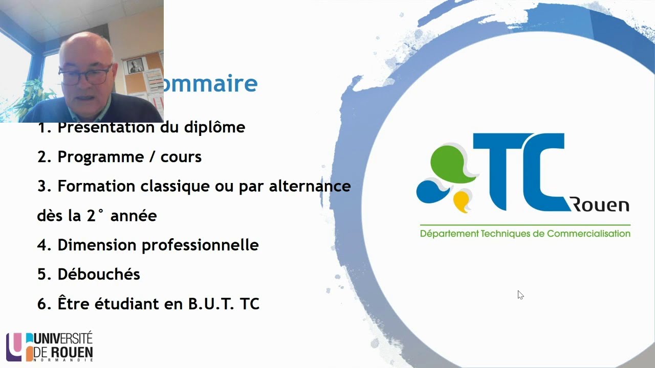 Conférence : le B.U.T. TC - Techniques de Commercialisation