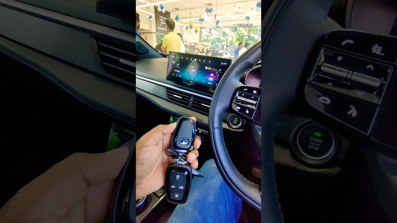 All New Tata Nexon Fearless Plus S Dashboard and Key Design 😍🔥