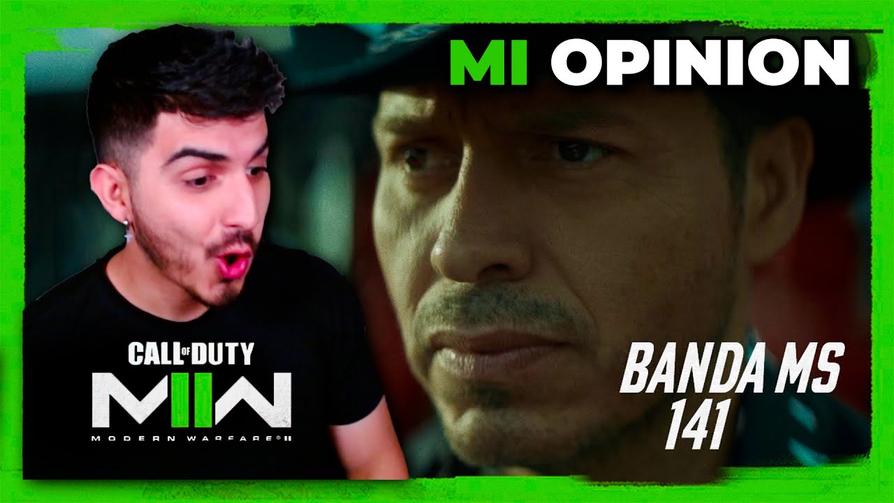 MEXICANO REACCIONA A LA CANCION DE LA BANDA MS EN CALL OF DUTY !!!!!!