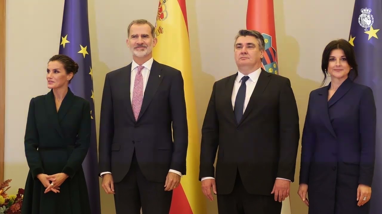 Recibimiento Oficial en el Palacio Presidencial