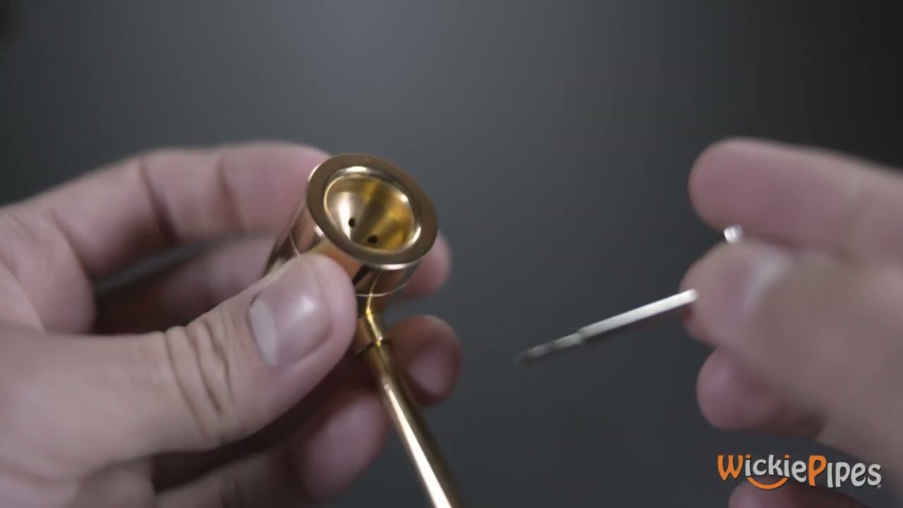 Punchbowl - Popeye Brass Hand Pipe | WickiePipes.com