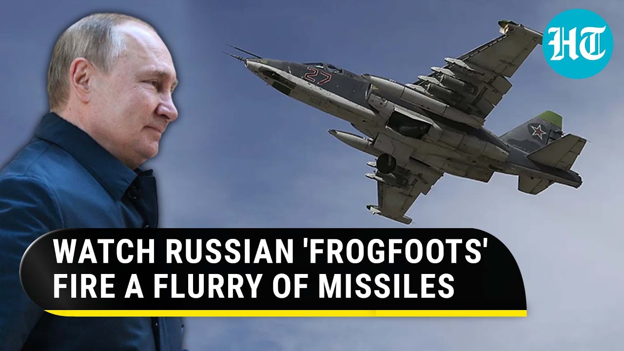 Putin's Blazing Jets Fire Destroy Ukrainian Positions And Weapons With Missiles | Watch