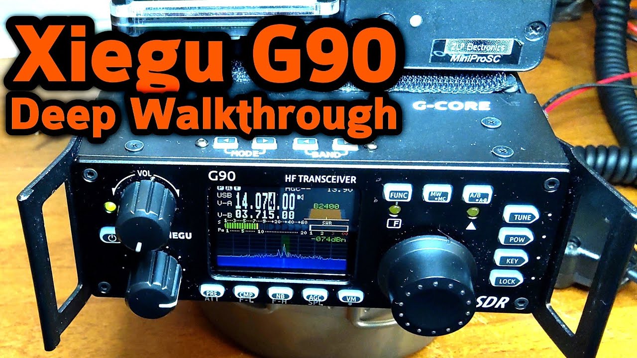 КВ SDR-трансивер Xiegu G90
