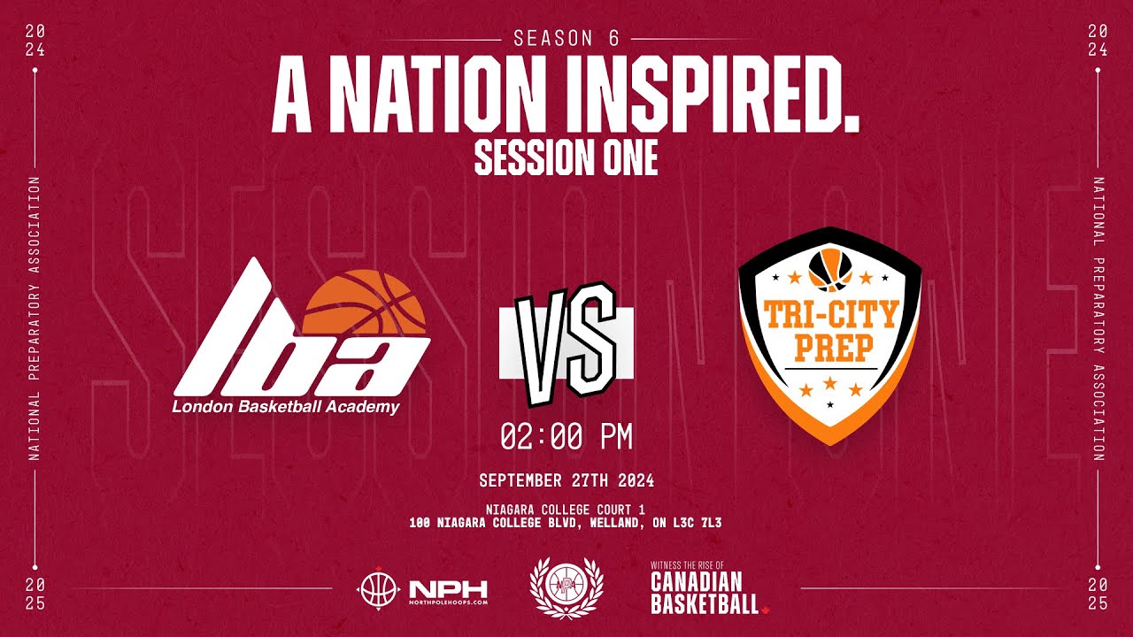 London Basketball Academy vs Tri-City Prep | NPA - Session 1 - Season 6