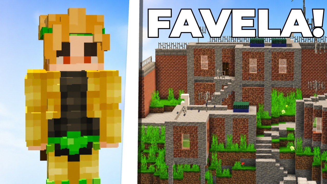 FIZ UMA FAVELA NO SURVIVAL SEM MODS! - BawMC