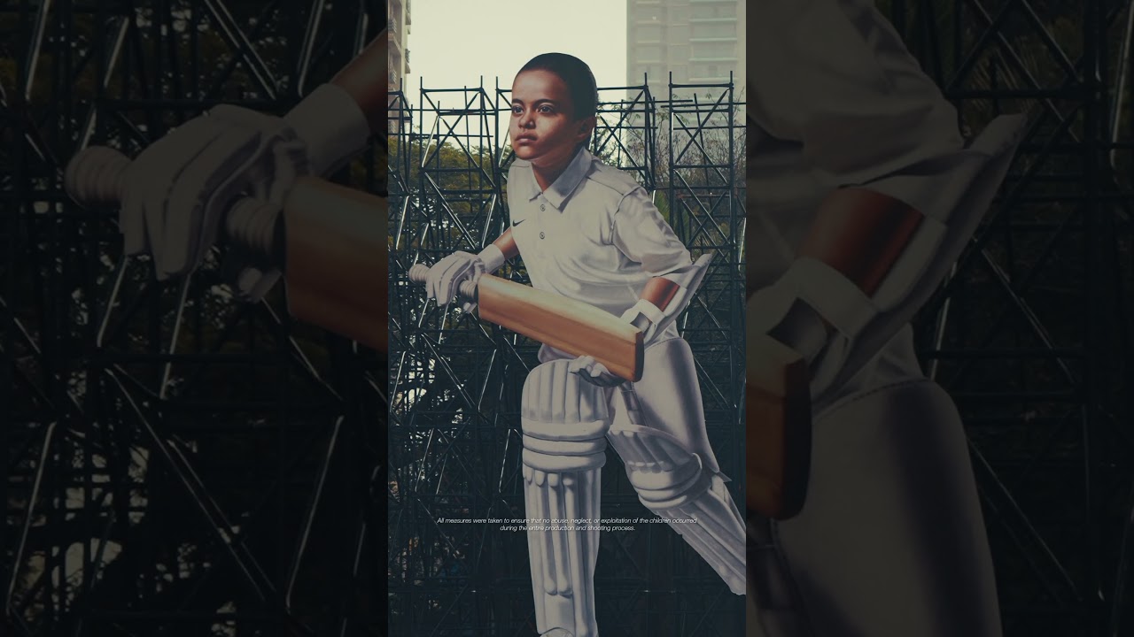 Cricketing legend, meet future legend.