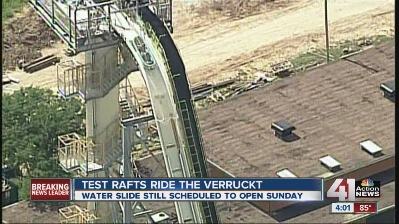 TEST: Verruckt Safety Checks - World's Tallest Water Slide
