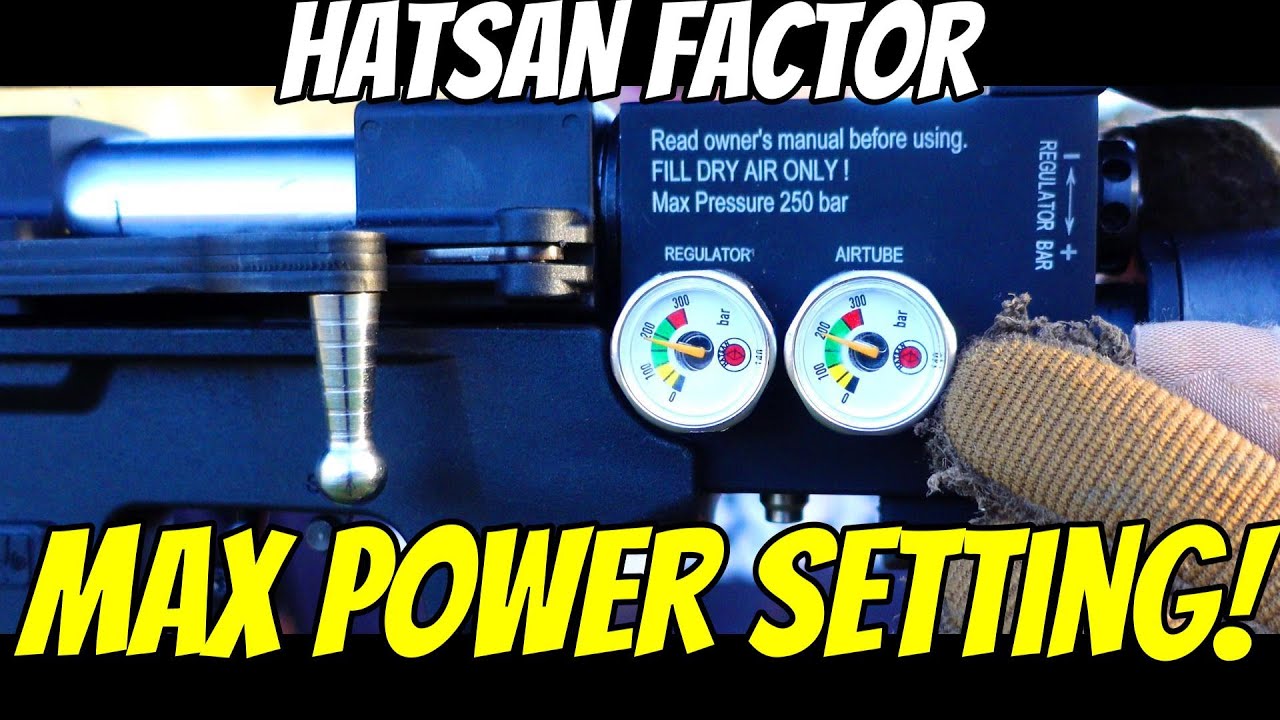 MAXING OUT the Regulator! (HATSAN FACTOR RC Bullpup 357)