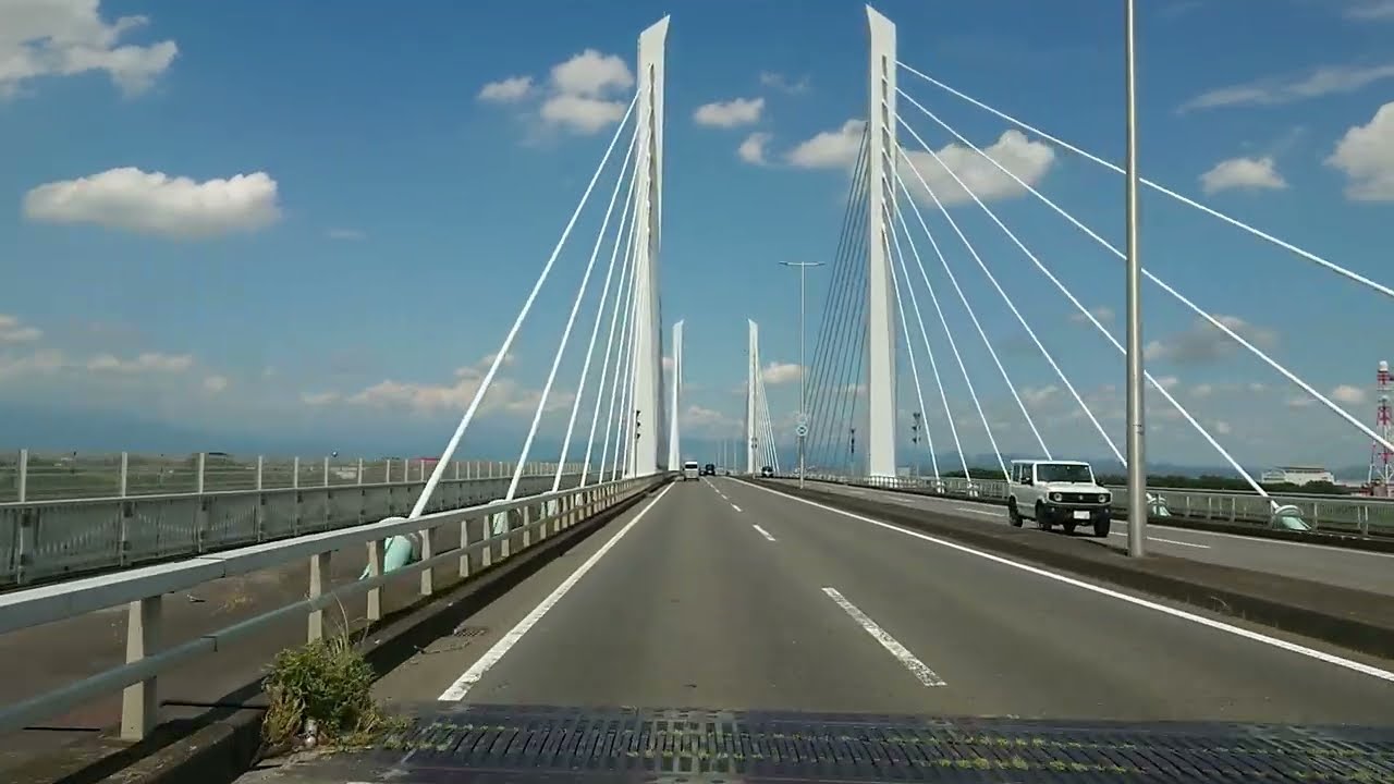 2022/08/11　埼玉県本庄市　国道462号　本庄児玉ｲﾝﾀｰ　坂東大橋