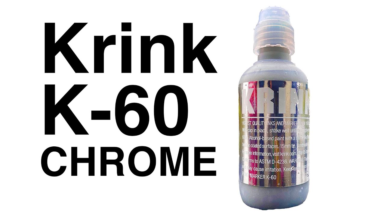 ArtPrimo.com Presents:  Krink K-60 Chrome Mop