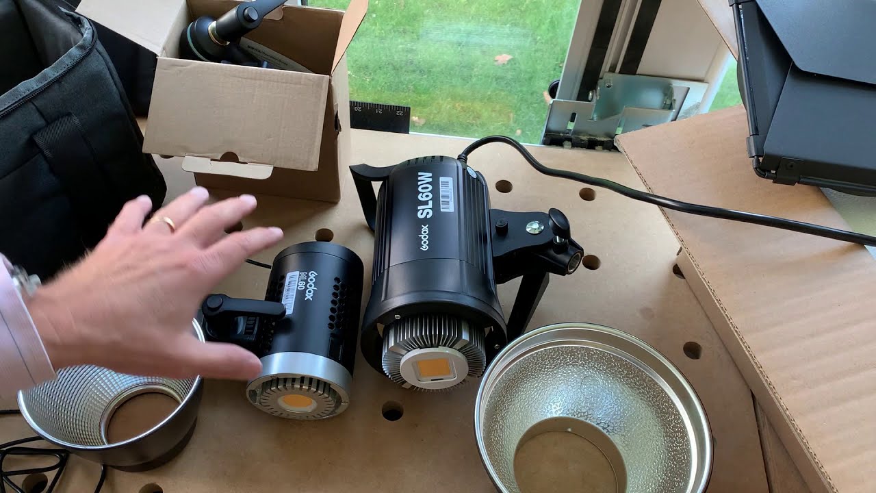 Watch before you buy the Godox SL60w / ML60 continuous video photography lights Apurture 120D killer