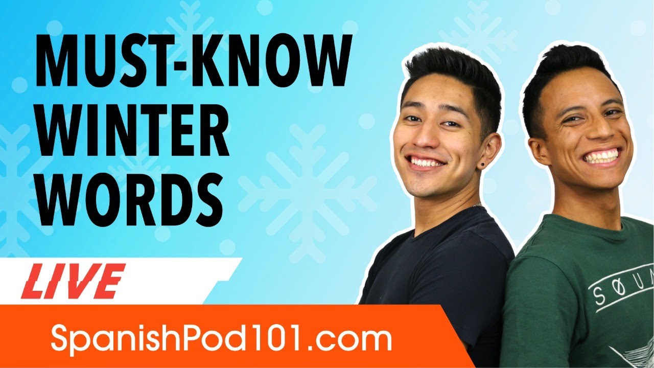 Must-Know Spanish Winter Words! ❄