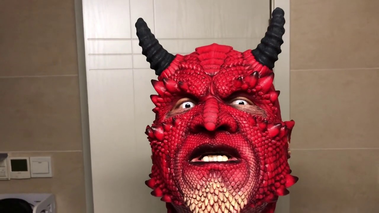 CFX classic Belial Red Demon Mask