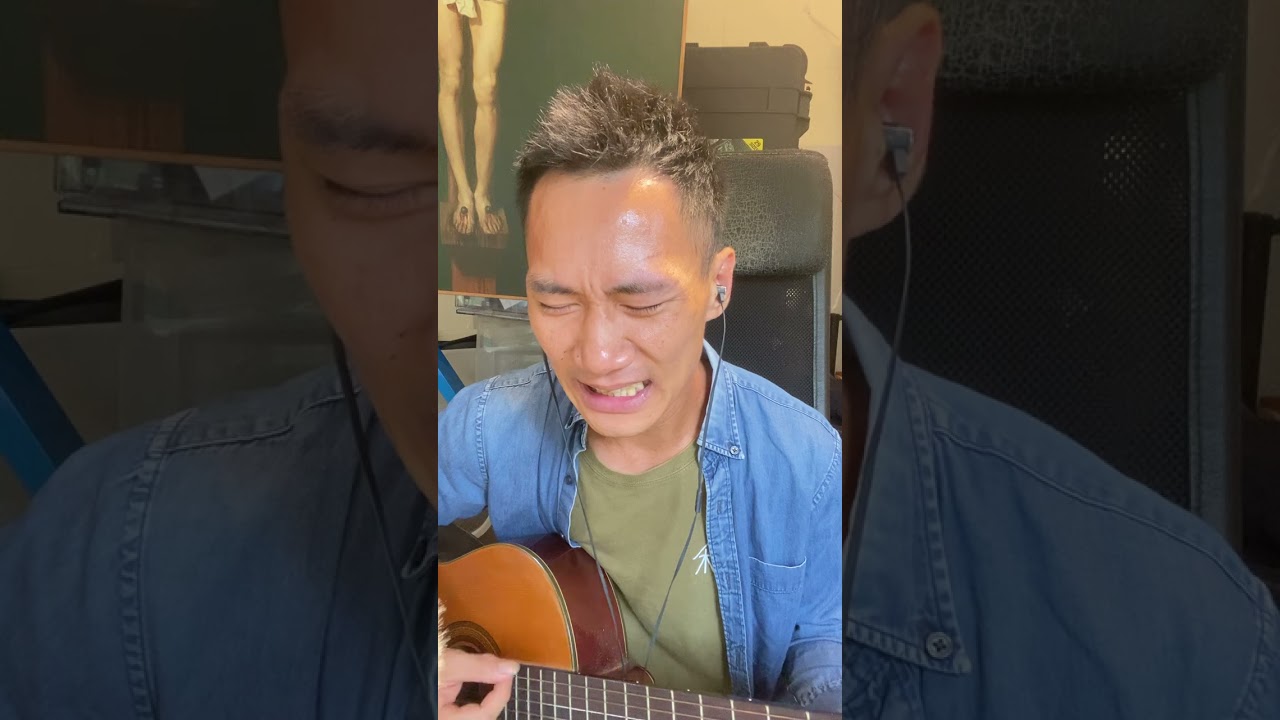 Potter 彈唱 在這一剎_原始和聲 cover _自由歌唱2023年9月10日