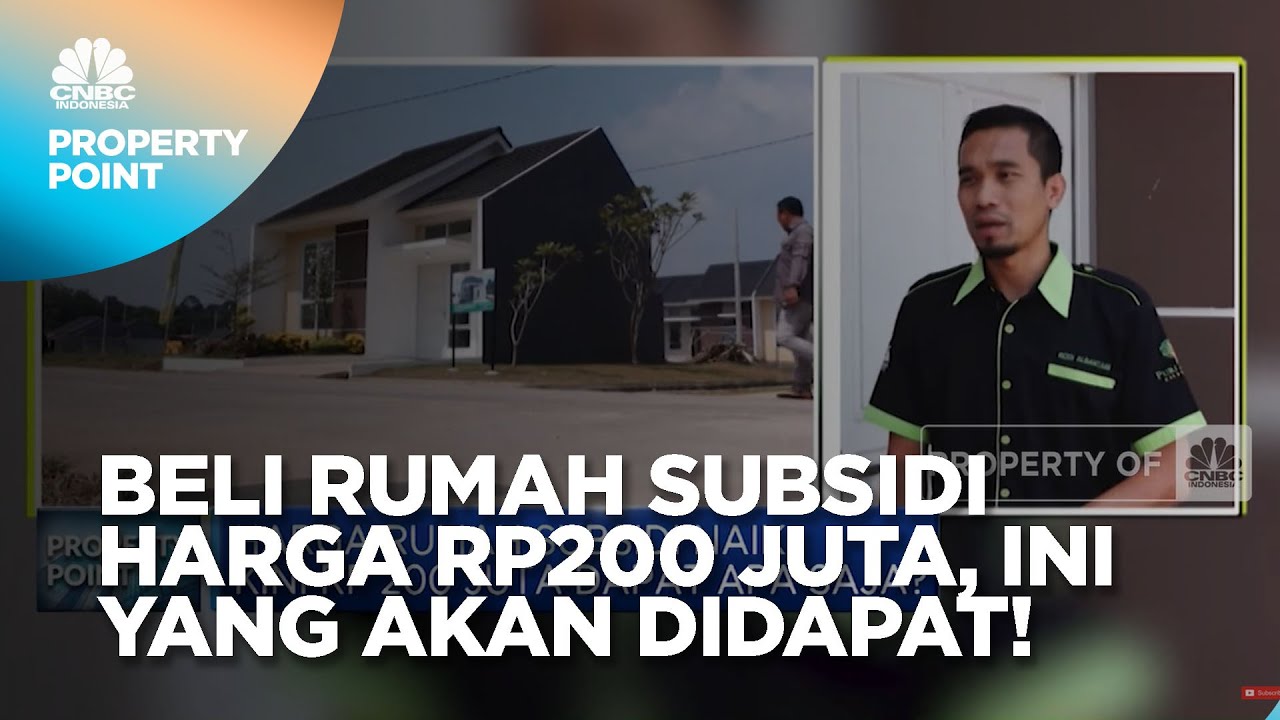 Rumah Subsidi Harga Rp200 Juta, Dapat Apa Saja?