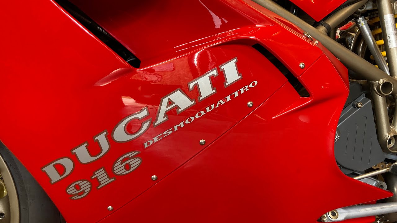 Ducati 916 restoration