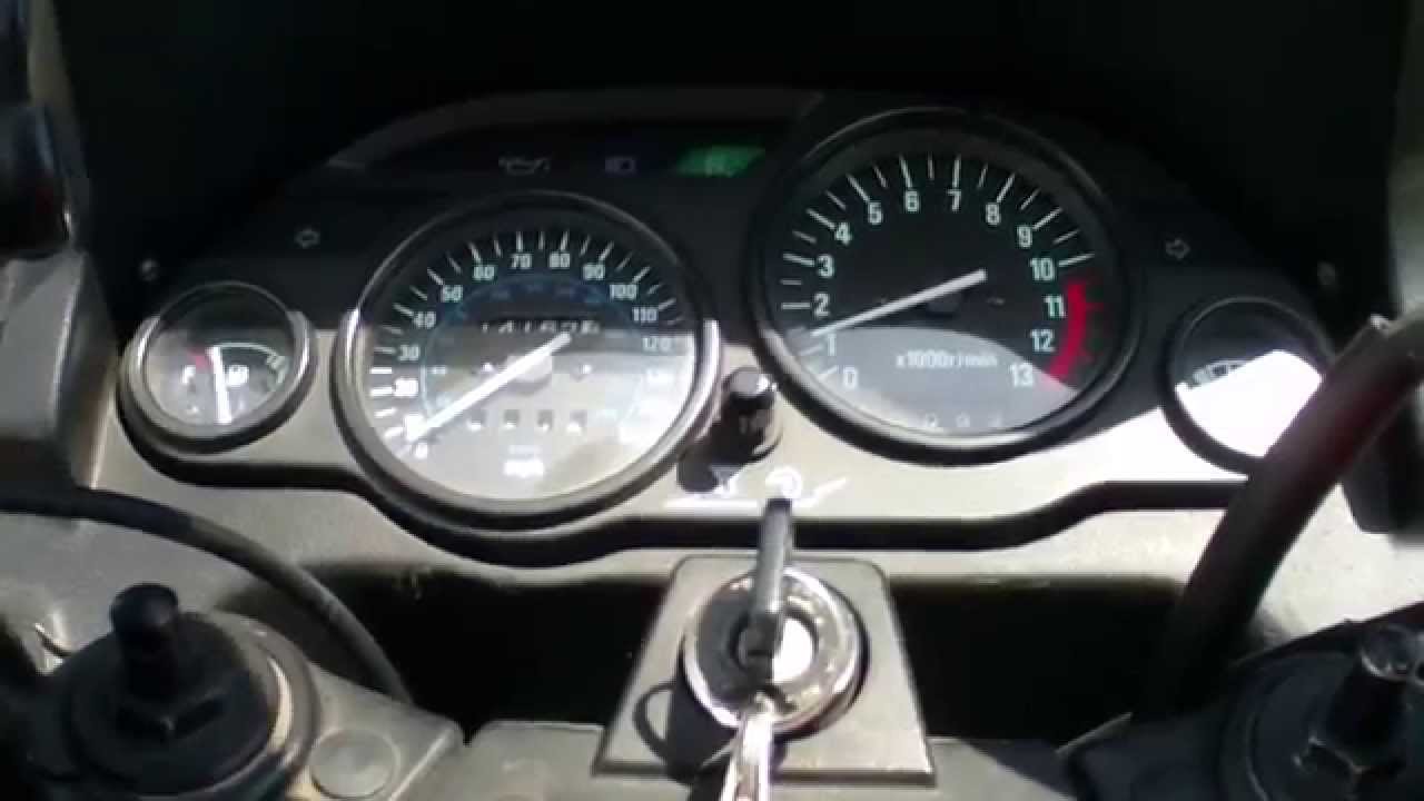 acceleration 0-100 km/h  ,  60-160 km/h  (3 gear). Kawasaki ZG 1000, Concours.