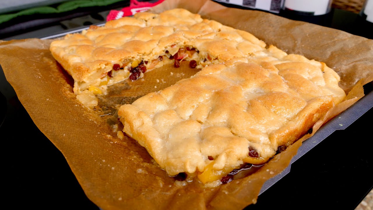 ЯБЛОЧНЫЙ ПИРОГ 🥧 на весь противень