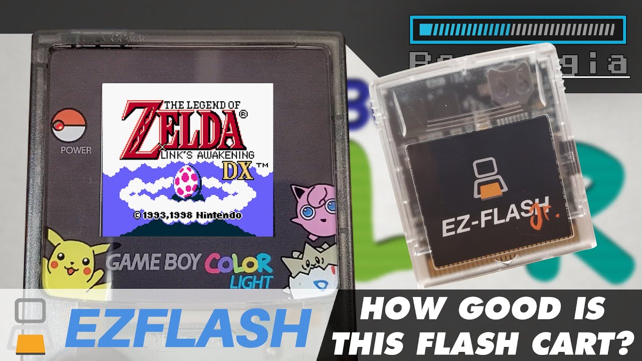 Хороший ли этот картридж для GameBoy Flash? Обзор EZ FLASH Junior