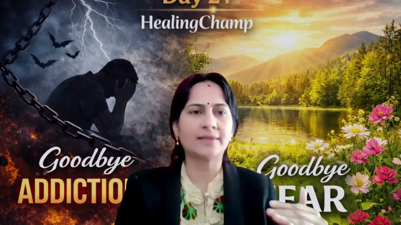 DAY 21 Release Fear & Break Addictions FAST 41Day Healing Journey EFT Tapping for Anxiety & Cravings